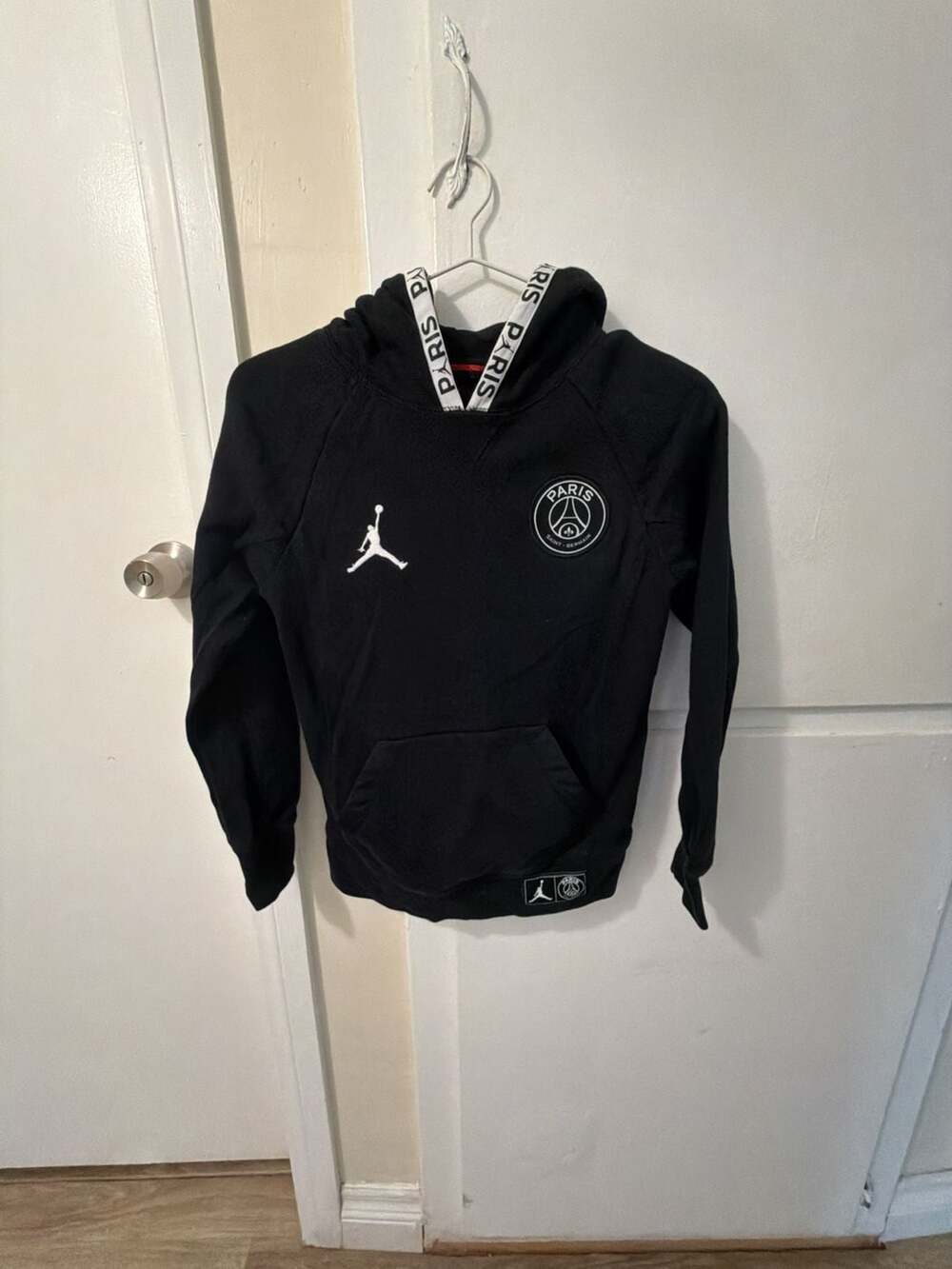 Jordan Paris Saint Germain Black Fleece Hoodie